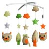 Baby Crib Mobile Colorful Forest Night Handmade Musical Mobile Baby Shower Gift Nursery Decor