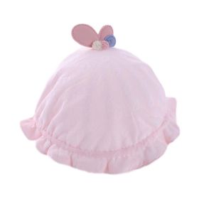 Pink Cute Baby Winter Fall Hat Infant Girls Boys Bucket Hat Cotton Baby Hat,0-3 Months