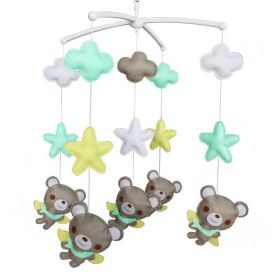 Infant Bed Hanging Bell Crib Musical Toy, Creative Crib Mobile, Colorful