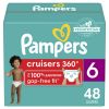 Pampers Cruisers 360 Fit Diapers Size 6, Count 48