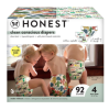 The Honest Company Clean Conscious Baby Diapers, Size 4, 92 ct