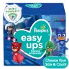 Pampers Easy Ups Male Training Pants Size 2T-3T, 84 Count