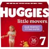 Huggies Little Movers Baby Diapers Size 7;  36 Count