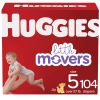 Huggies Little Movers Baby Diapers Size 5;  Count 104