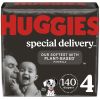 Huggies Special Delivery Hypoallergenic Baby Diapers Size 4;  140 Count