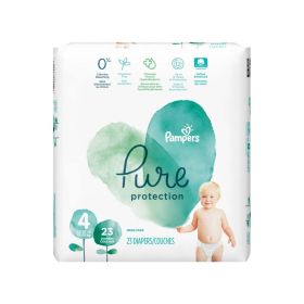 Pampers Pure Protection Diapers Size 4, 23 Count