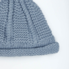 Gray Cute Knitted Pointed hat for Boys Girls