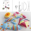 [Kite] Creative Crib Mobile Infant Bed Hanging Bell Crib Decoration