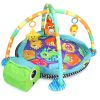 3 in 1 Baby Activity Play Mat Gym Game with Ball Pit Play Crawling Mat Baby Playing Mat Toys Unisex Kids Activity Carpet Infant