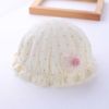 Yellow Dots Baby Winter Fall Hat Infant Bucket Hat Cotton Baby Hat for Girls Boys,0-3 Months