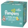 Pampers Baby-Dry Extra Protection Diapers Enormous Packs size 1, 204 count