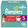 Pampers Cruisers 360 Fit Diapers Size 5, 96 Count