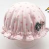 Pink Dots Baby Winter Fall Hat Infant Bucket Hat Cotton Baby Hat for Girls Boys,0-3 Months