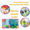 3 in 1 Baby Activity Play Mat Gym Game with Ball Pit Play Crawling Mat Baby Playing Mat Toys Unisex Kids Activity Carpet Infant