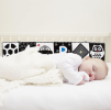 Black And White Baby Soft Book, High Contrast Baby Sensory Toys