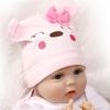 22" Cute Simulation Baby Infant Toy Pink