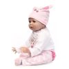 22" Cute Simulation Baby Infant Toy Pink