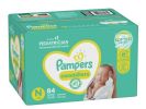 Pampers Swaddlers Diapers Size Newborn, 84 Count