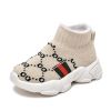 Baby Sneakers Infant Sock Shoes Fashion Children's Flat Baby Kids Girls Shoes Stretch Breathable Mesh Sports Running Shoes