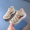 Baby Sneakers Infant Sock Shoes Fashion Children's Flat Baby Kids Girls Shoes Stretch Breathable Mesh Sports Running Shoes