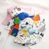 Baby Boy Cartoon Animal & Cactus Pattern Sunshade Bowl Hats